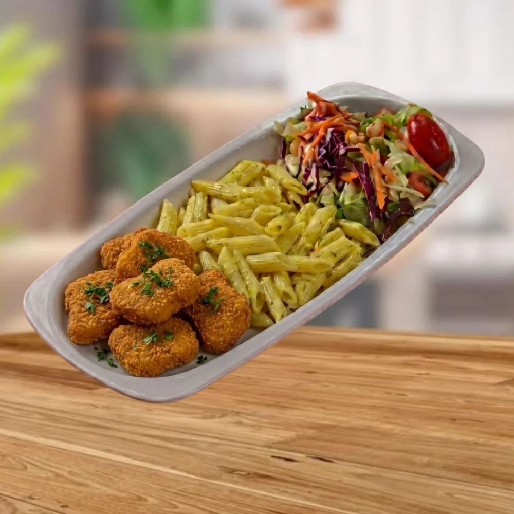 Nugget Tavuk Salata Makarna